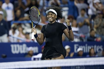 Tennis : retour gagnant pour Venus Williams à 45 ans