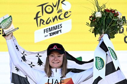 Tour de France : Maëva Squiban récidive sur la 7e étape, Kim Le Court reste en jaune