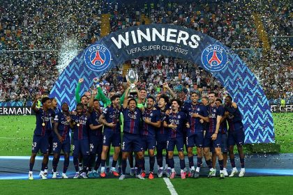 Le Paris SG s’offre la Supercoupe d&rsquo;Europe face à Tottenham