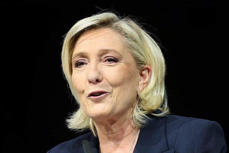 Marine Le Pen demande la démission de la patronne de France Télévisions