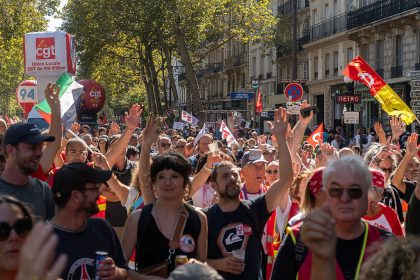 Journée de mobilisation : « Plus d&rsquo;un million de personnes » dans toute la France, selon la CGT