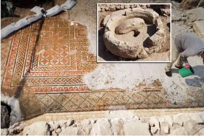Israël : une mosaïque byzantine exceptionnelle mise au jour dans un domaine datant de 1600 ans