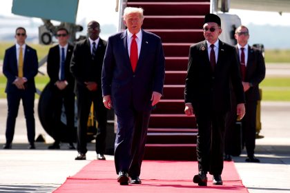 Donald Trump arrive en Malaisie pour la première étape d’une visite asiatique multi villes