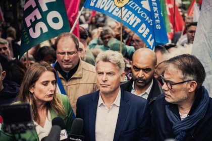 Marine Tondelier, Olivier Faure et Fabien Roussel appellent Emmanuel Macron à choisir une cohabitation avec la gauche