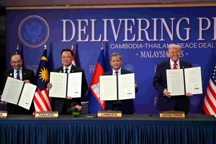Donald Trump supervise la signature d’un accord de paix entre la Thaïlande et le Cambodge