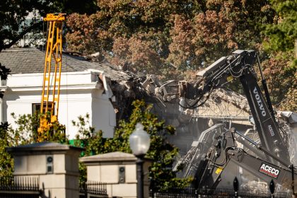 Donald Trump fait démolir l’aile Est de la Maison-Blanche pour y construire une salle de bal « de classe mondiale »