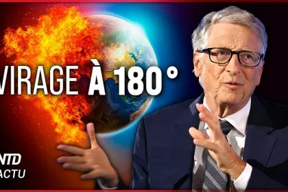 Bill Gates admet que le changement climatique ne mettra pas fin au monde