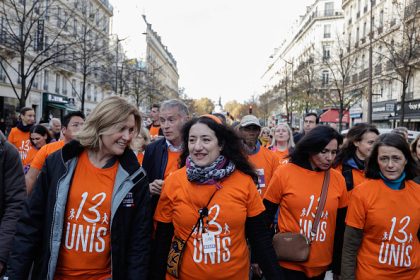 En hommage aux victimes du 13 novembre, une « course pour la liberté » sillonne les lieux des attentats